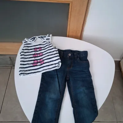 Jean + t shirt 3 ans Orchestra